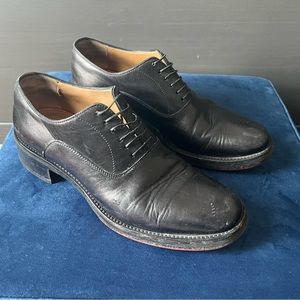 Christian Louboutin Leather Round Toe Oxfords SZ 40